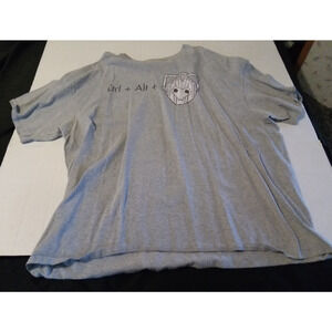 Delta Pro Weight Size 4XL Gray Doctor Who Ctrl + Alt + Cyberman T-Shirt